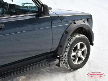 8 799 р. Расширители колёсных арок ВАЗ НИВА 4X4 URBAN 3D (передние 70 мм, задние 70 мм)  ткн-21u  с доставкой в г. Майкоп. Увеличить фотографию 3