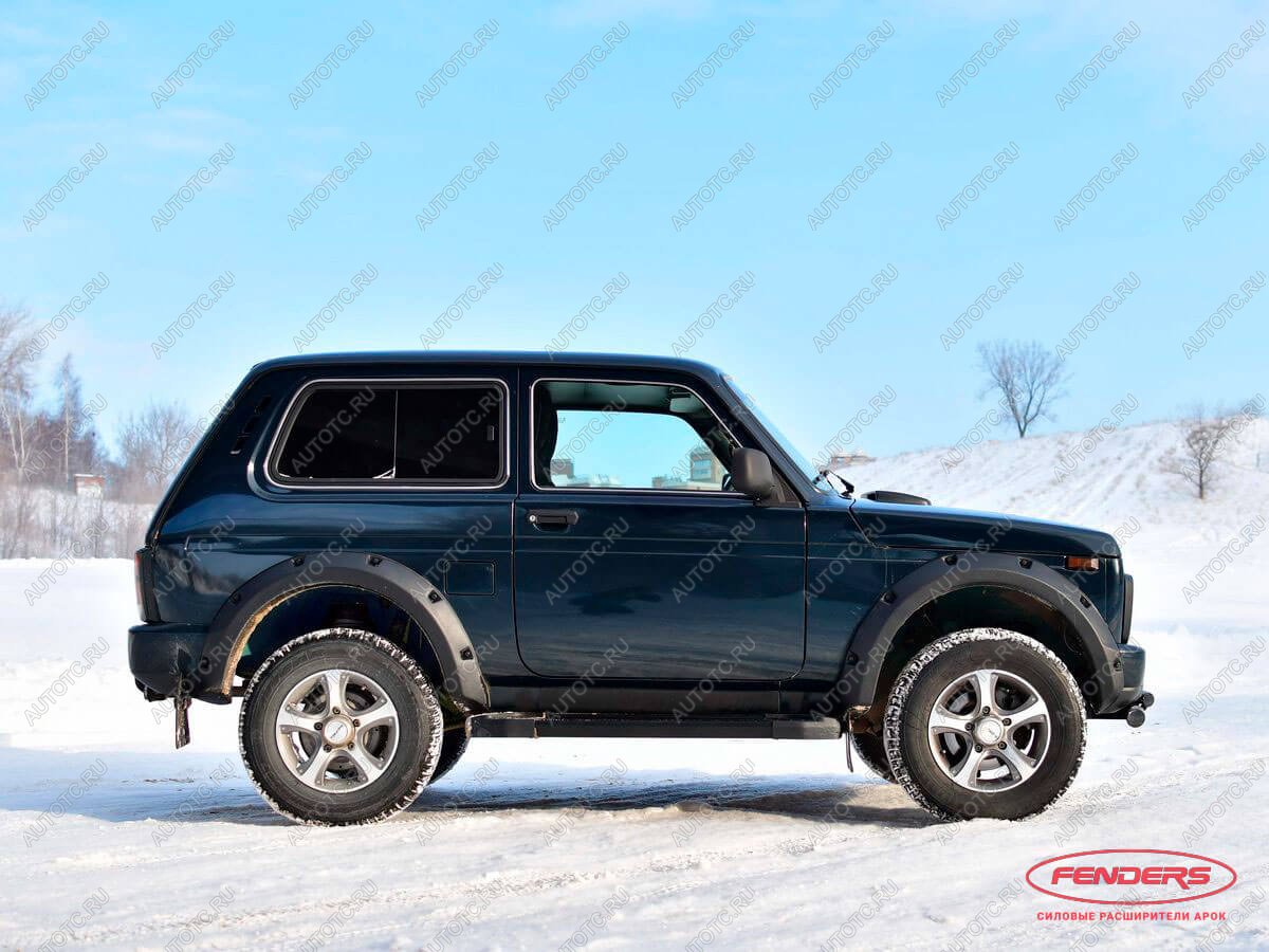 8 799 р. Расширители колёсных арок ВАЗ НИВА 4X4 URBAN 3D (передние 70 мм, задние 70 мм)  ткн-21u  с доставкой в г. Майкоп