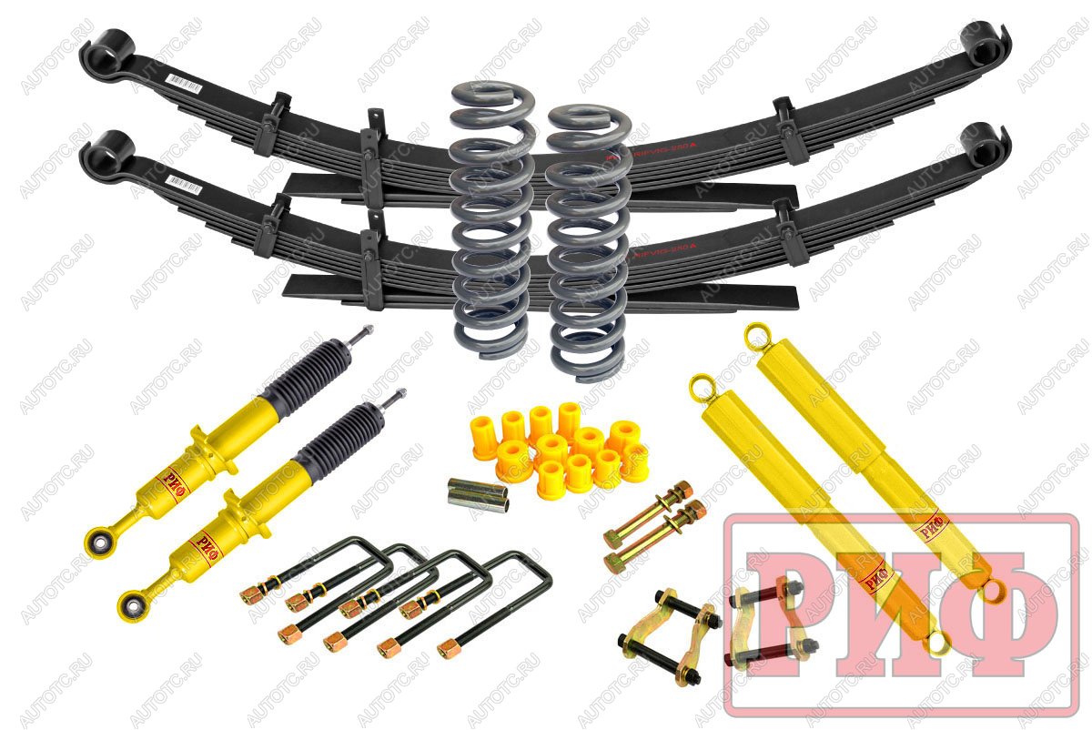108 599 р. Лифт-комплект РИФ Toyota Hilux 2005-2014, Sollers ST6, Jac T6 лифт 30 мм мягкий  rif-vig-a  с доставкой в г. Майкоп