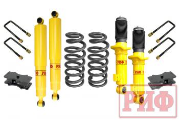 57 059 р. Лифт-комплект РИФ лайт Mitsubishi L200 2015+, Fiat Fullback 2016+ лифт 40 мм  rif-tmq-b-lite  с доставкой в г. Майкоп. Увеличить фотографию 1
