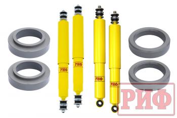 40 639 р. Лифт-комплект РИФ лайт для Toyota Land Cruiser 80105 лифт 30 мм  rif-tlc80-b-lite  с доставкой в г. Майкоп. Увеличить фотографию 1