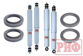 34 299 р. Лифт-комплект РИФ лайт газовый для Toyota Land Cruiser 80105 лифт 20 мм  rif-tlc80-a-g-lite  с доставкой в г. Майкоп. Увеличить фотографию 1