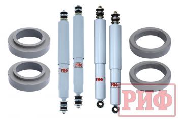 35 779 р. Лифт-комплект РИФ лайт газовый для Toyota Land Cruiser 80105 лифт 30 мм  rif-tlc80-b-g-lite  с доставкой в г. Майкоп. Увеличить фотографию 1