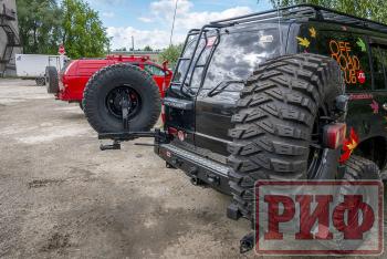 6 539 р. Лестница РИФ для Toyota Land Cruiser 105  rif105-60000  с доставкой в г. Майкоп. Увеличить фотографию 6