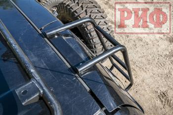 6 539 р. Лестница РИФ для Toyota Land Cruiser 105  rif105-60000  с доставкой в г. Майкоп. Увеличить фотографию 3