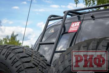 6 539 р. Лестница РИФ для Toyota Land Cruiser 105  rif105-60000  с доставкой в г. Майкоп. Увеличить фотографию 2
