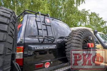 6 539 р. Лестница РИФ для Toyota Land Cruiser 105  rif105-60000  с доставкой в г. Майкоп. Увеличить фотографию 7