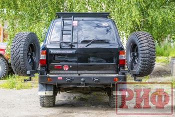 6 539 р. Лестница РИФ для Toyota Land Cruiser 105  rif105-60000  с доставкой в г. Майкоп. Увеличить фотографию 17