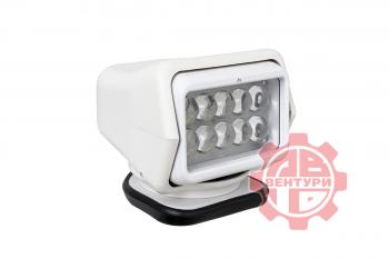7 099 р. Фара-искатель 12V 50W LED с дистанционным управлением, белый (180х180х175мм) на магните  ch015-50w-wh  с доставкой в г. Майкоп. Увеличить фотографию 4