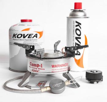 8 339 р. Горелка газовая Kovea Expedition Stove Camp-1 (new)  tkb-n9703  с доставкой в г. Майкоп. Увеличить фотографию 2