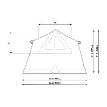 187 389 р. Палатка на крышу автомобиля AUTOHOME OVERCAMP SMALL, тент карбон, лестница 215 мм  ogy01  с доставкой в г. Майкоп. Увеличить фотографию 26