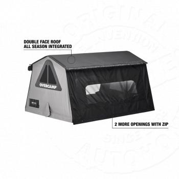 187 389 р. Палатка на крышу автомобиля AUTOHOME OVERCAMP SMALL, тент карбон, лестница 215 мм  ogy01  с доставкой в г. Майкоп. Увеличить фотографию 5
