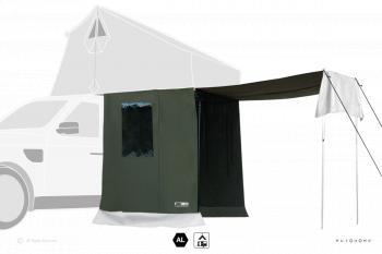 85 039 р. Тамбур к палатке AUTOHOME OVERZONE SMALL STANDARD, тент песочный, высота 220 см  oz05a-3s  с доставкой в г. Майкоп. Увеличить фотографию 4