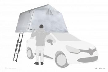 24 119 р. Тент внешний для автопалатки AUTOHOME OVERLAND SMALL  olcis-  с доставкой в г. Майкоп. Увеличить фотографию 3