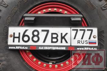 81 649 р. Бампер РИФ задний силовойзащита штатного бампера Mitsubishi Pajero Sport 2021+ c квадратом под фаркоп, калиткой, подсветкой номера  rifps3-21076s  с доставкой в г. Майкоп. Увеличить фотографию 11