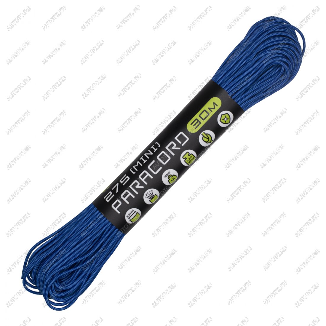 589 р. Паракорд 275 (мини) CORD nylon 30м (blue)  275.n30.bl  с доставкой в г. Майкоп