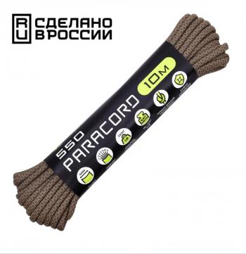 260 р. Паракорд 550 CORD nylon 10м (tactical snake coyote)  550.n10.tsc  с доставкой в г. Майкоп. Увеличить фотографию 2