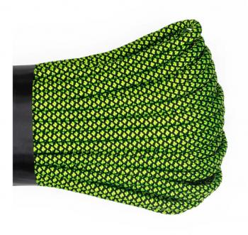 659 р. Паракорд 550 CORD nylon 30м (neon green snake)  550.n30.ngs  с доставкой в г. Майкоп. Увеличить фотографию 2