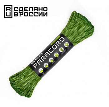 659 р. Паракорд 550 CORD nylon 30м (neon green snake)  550.n30.ngs  с доставкой в г. Майкоп. Увеличить фотографию 1