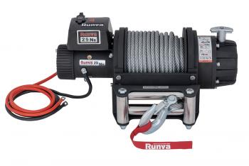 148 359 р. Лебёдка электрическая 12V Runva 25000 lbs влагозащищенная, стальной трос  ewb25000s  с доставкой в г. Майкоп. Увеличить фотографию 3