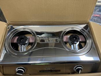 4 699 р. Плита газовая NaMilux DL4136APS 2 конфорки (под бытовой баллон) (уценка)  dl4136aps (dl2163aps)_u  с доставкой в г. Майкоп. Увеличить фотографию 4