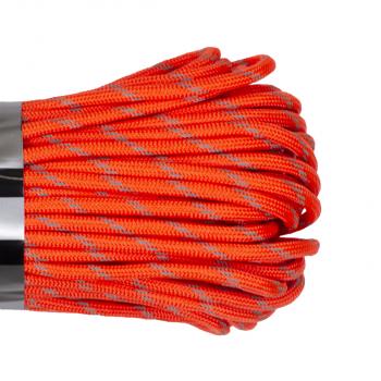 1 029 р. Паракорд 550 CORD nylon 30м световозвращающий (neon orange)  550.n30.lm.n.or  с доставкой в г. Майкоп. Увеличить фотографию 3