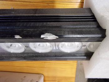 8 799 р. Светодиодная фара водительского света РИФ 443 мм 100W LED (уценка)  sm-953f_u  с доставкой в г. Майкоп. Увеличить фотографию 6