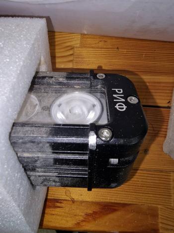 8 799 р. Светодиодная фара водительского света РИФ 443 мм 100W LED (уценка)  sm-953f_u  с доставкой в г. Майкоп. Увеличить фотографию 5