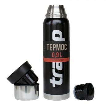 1 979 р. Термос TRAMP Expedition line 0.9 л., Черный  trc-027-9009  с доставкой в г. Майкоп. Увеличить фотографию 2