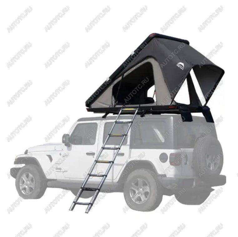 157 999 р. Палатка на крышу автомобиля Wild Land Bush Cruiser 120, лестница 210 см  201044  с доставкой в г. Майкоп