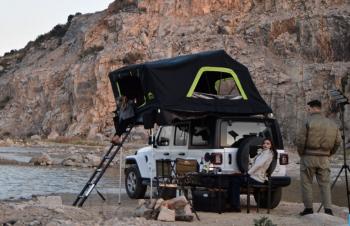 168 999 р. Палатка на крышу автомобиля Wild Land Voyager 160  201082  с доставкой в г. Майкоп. Увеличить фотографию 2
