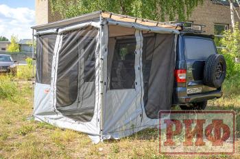 27 029 р. Стенки к автомобильной маркизе (тамбур) РИФ 2,5х2 м  rifan012025600j  с доставкой в г. Майкоп. Увеличить фотографию 9
