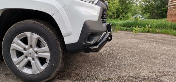 38 319 р. Бампер РИФ силовой передний Lada Niva Travel с защитой радиатора  rif123-10076  с доставкой в г. Майкоп. Увеличить фотографию 2