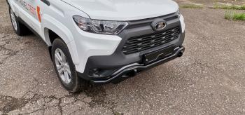 38 319 р. Бампер РИФ силовой передний Lada Niva Travel с защитой радиатора  rif123-10076  с доставкой в г. Майкоп. Увеличить фотографию 36