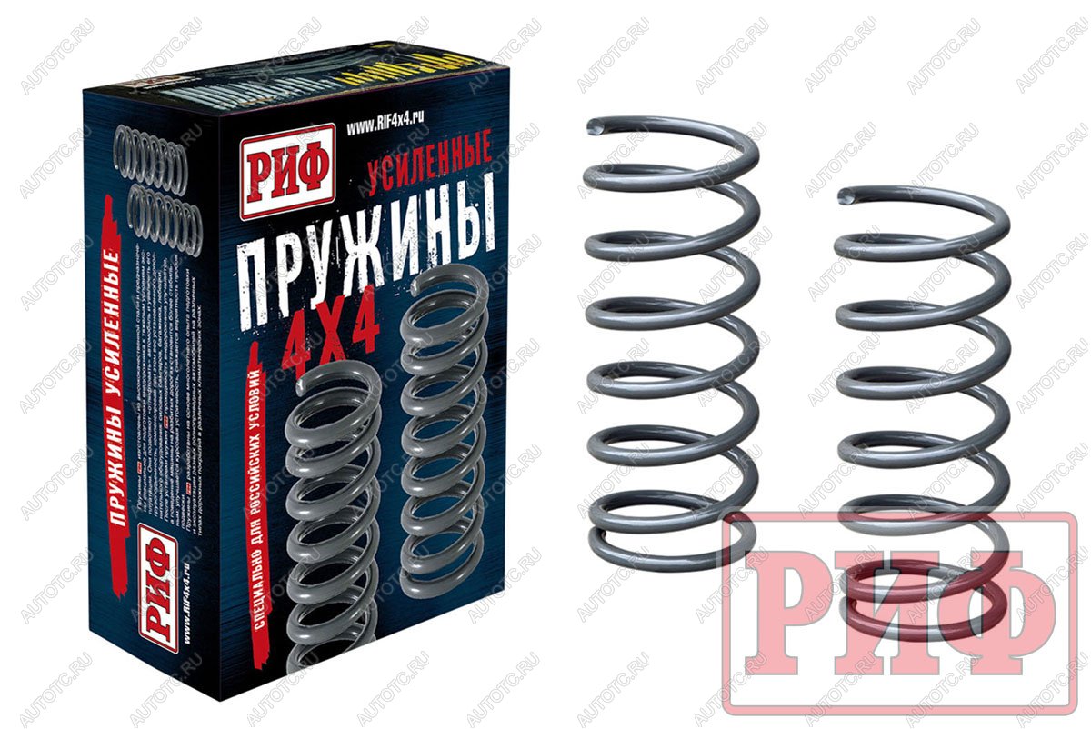 10 849 р. Пружины РИФ передние Grand Vitara 2 JT 2005-2015, Escudo 3 2005-2017 лифт 20 мм, 0-50 кг  09-030a  с доставкой в г. Майкоп