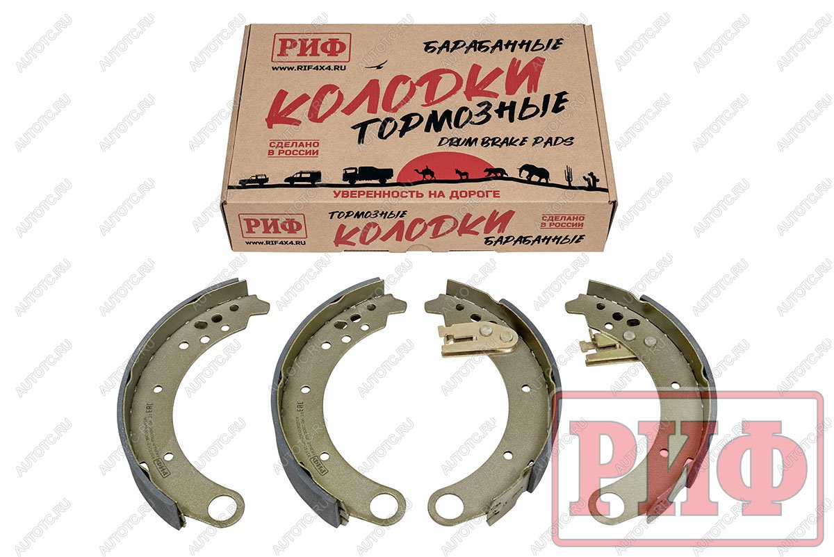1 789 р. Колодки тормозные задние РИФ УАЗ Патриот 2014+ (3163-3502082)  rif3163-3502082rdp  с доставкой в г. Майкоп