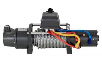 54 239 р. Лебёдка электрическая двухскоростная 12V Runva 10000 lbs 4500 кг  ewd10000s  с доставкой в г. Майкоп. Увеличить фотографию 10