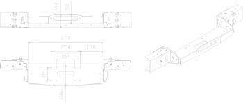 36 399 р. Площадка РИФ под лебёдку в штатный бампер TANK 300  rift30-30000  с доставкой в г. Майкоп. Увеличить фотографию 13