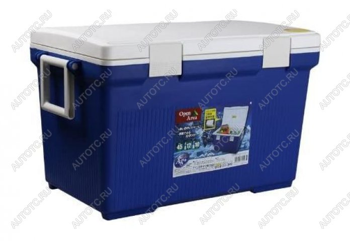 11 639 р. Термобокс IRIS Cooler Box CL-45, 45 литров, синийбелый  cl45  с доставкой в г. Майкоп