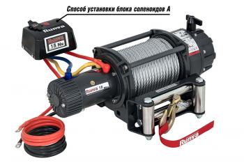 98 309 р. Лебёдка автомобильная электрическая 24V Runva 18000 lbs влагозащищенная, стальной трос  ewb18000s24v  с доставкой в г. Майкоп. Увеличить фотографию 3
