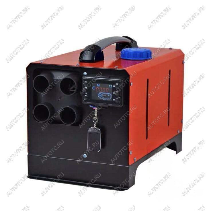 12 199 р. Отопитель автономный воздушный (переносной) 5kW12V 4 выхода, металл. корпус (КРАСНЫЙ), дизель  6125  с доставкой в г. Майкоп