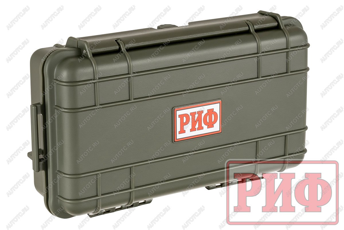 1 689 р. Кейс защитный ударопрочный РИФ 237x137х70 мм IP67, цвет Хаки  wr-06kh  с доставкой в г. Майкоп