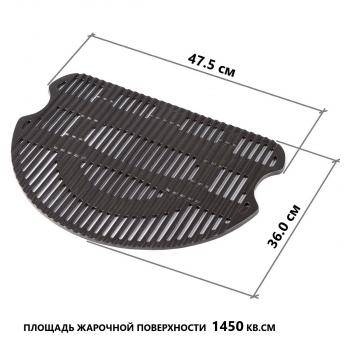 47 899 р. Гриль газовый O-GRILL 700T bicolor черный-серебристый (в комплекте адаптер тип А)  700t_silver  с доставкой в г. Майкоп. Увеличить фотографию 4