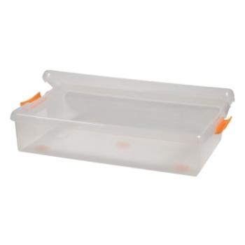 1 669 р. Короб для хранения IRIS THIN BOX 34л, прозрачный  ug-725  с доставкой в г. Майкоп. Увеличить фотографию 6