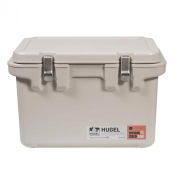 20 029 р. Термобокс IRIS HUGEL VACUUM COOLER BOX TC-40 Бежевый, 40 литров (45 часов)  tc-40w  с доставкой в г. Майкоп. Увеличить фотографию 3
