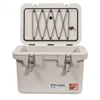 20 029 р. Термобокс IRIS HUGEL VACUUM COOLER BOX TC-40 Бежевый, 40 литров (45 часов)  tc-40w  с доставкой в г. Майкоп. Увеличить фотографию 2