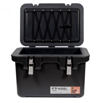 29 269 р. Термобокс IRIS HUGEL VACUUM COOLER BOX TC-40 Черный, 40 литров (55 часов)  vitc-40b  с доставкой в г. Майкоп. Увеличить фотографию 3