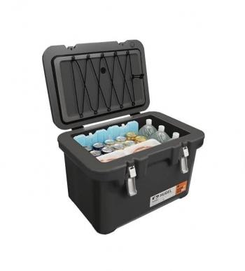 29 269 р. Термобокс IRIS HUGEL VACUUM COOLER BOX TC-40 Черный, 40 литров (55 часов)  vitc-40b  с доставкой в г. Майкоп. Увеличить фотографию 5
