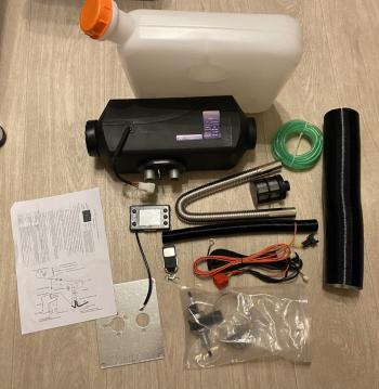 10 769 р. Отопитель воздушный автономный Tademitsu 12V2кВт, дизель  tm-2001  с доставкой в г. Майкоп. Увеличить фотографию 1