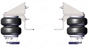 31 599 р. Пневмоподвеска IVECO Daily 35S Шасси , 6 поколение, задняя ось Арайд 32023.02  с доставкой в г. Майкоп. Увеличить фотографию 1